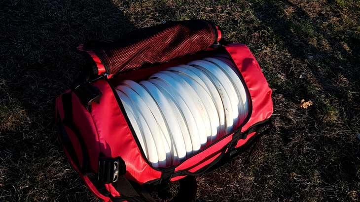 Measuring Cylindrical Duffel Bags